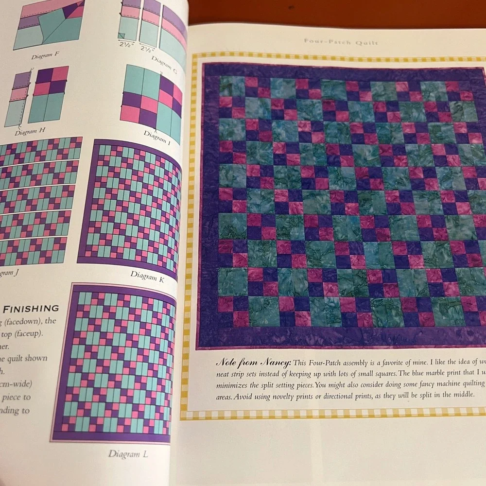 Nancy Zieman‎ 10 20 30 Minutes to Quilt Hardcover Book 2000 Sewing with Nancy